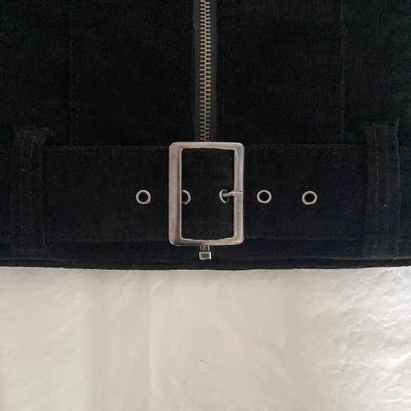 JLO Fine Corduroy Biker Belted Jacket - Picture 5 of 15